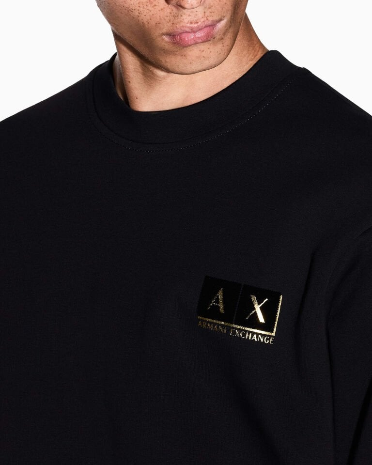 GOLD LOGO SWEATSHIRT