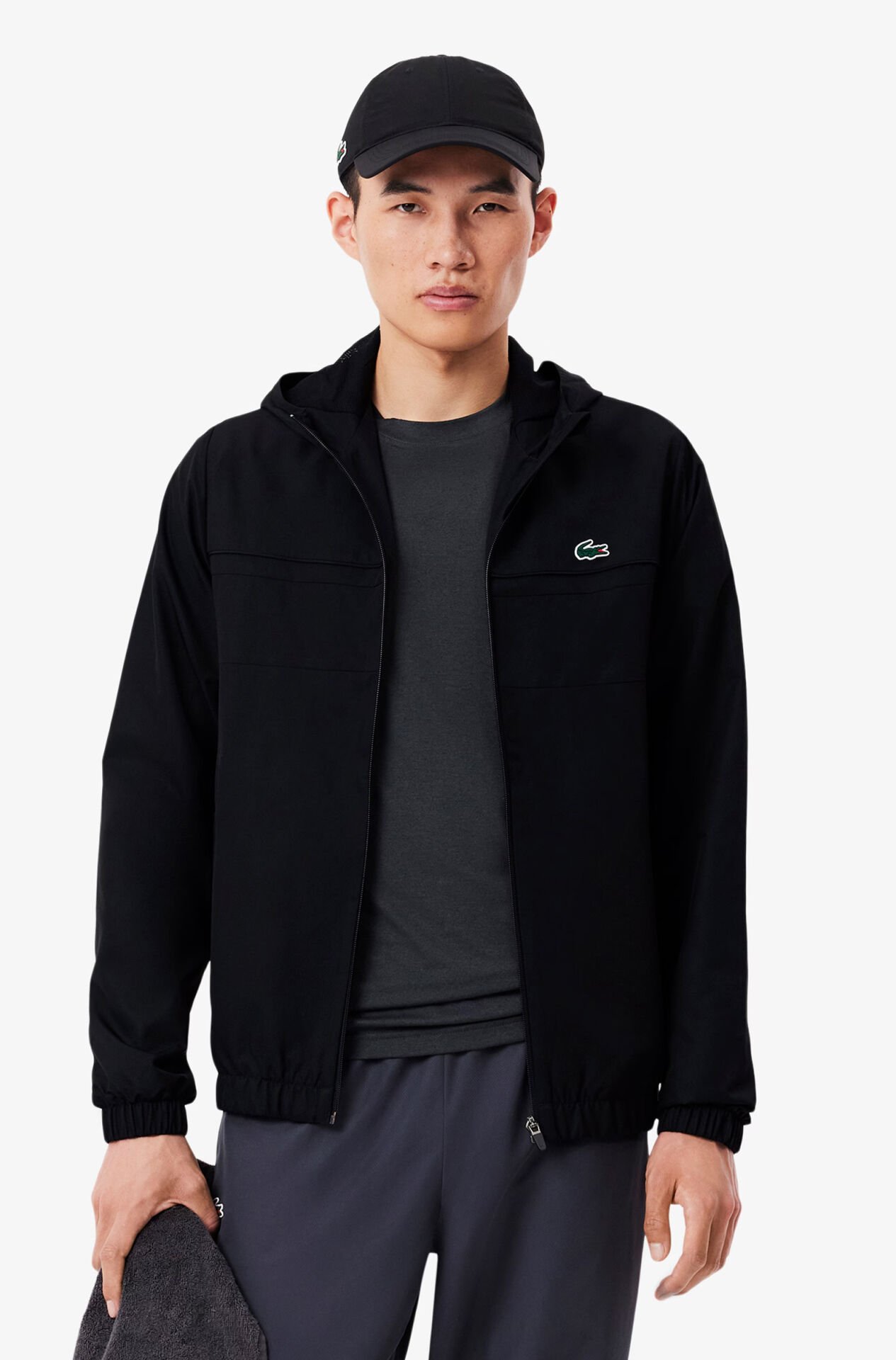 KAPÜŞONLU HAFİF SPOR CEKET