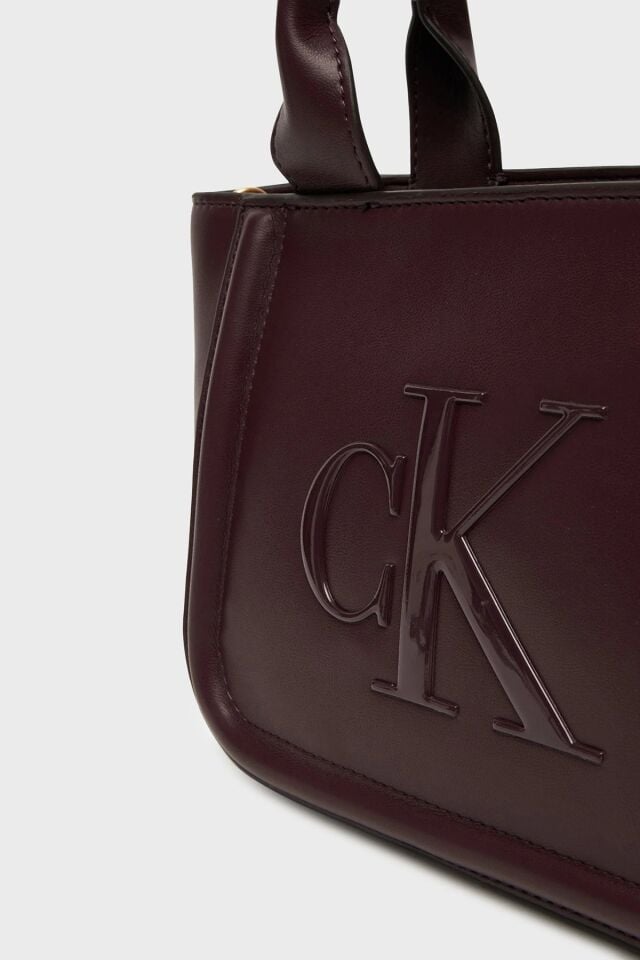 BOLD CK SMALL TOTE WITH STRAP