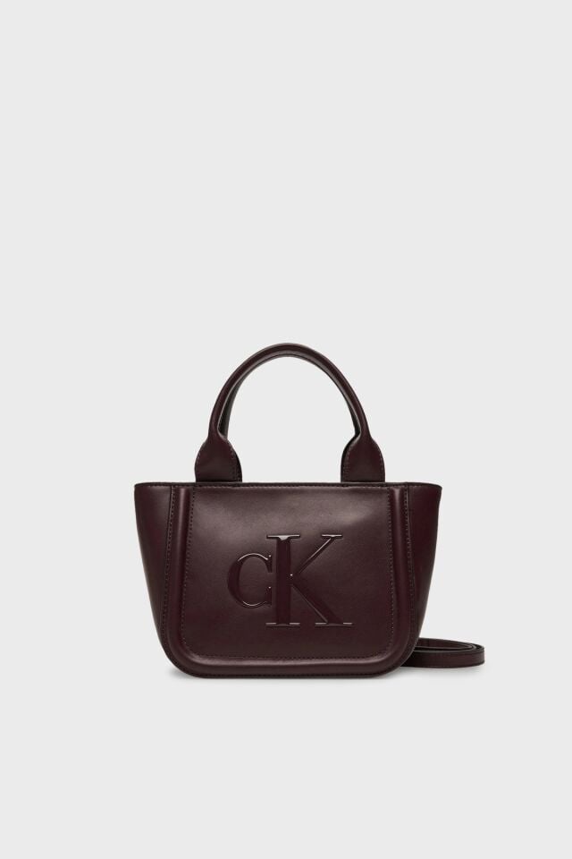 BOLD CK SMALL TOTE WITH STRAP