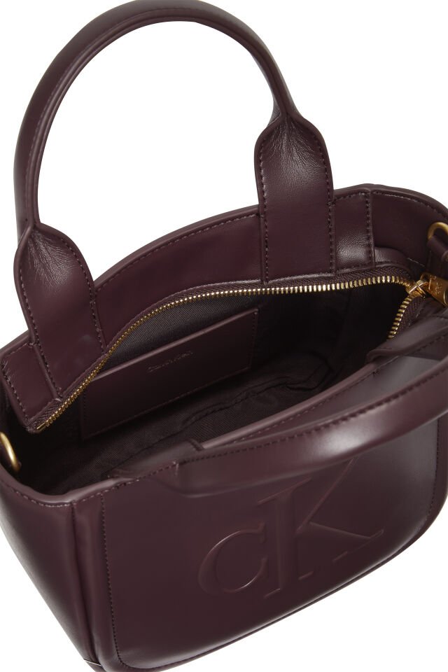 BOLD CK SMALL TOTE WITH STRAP