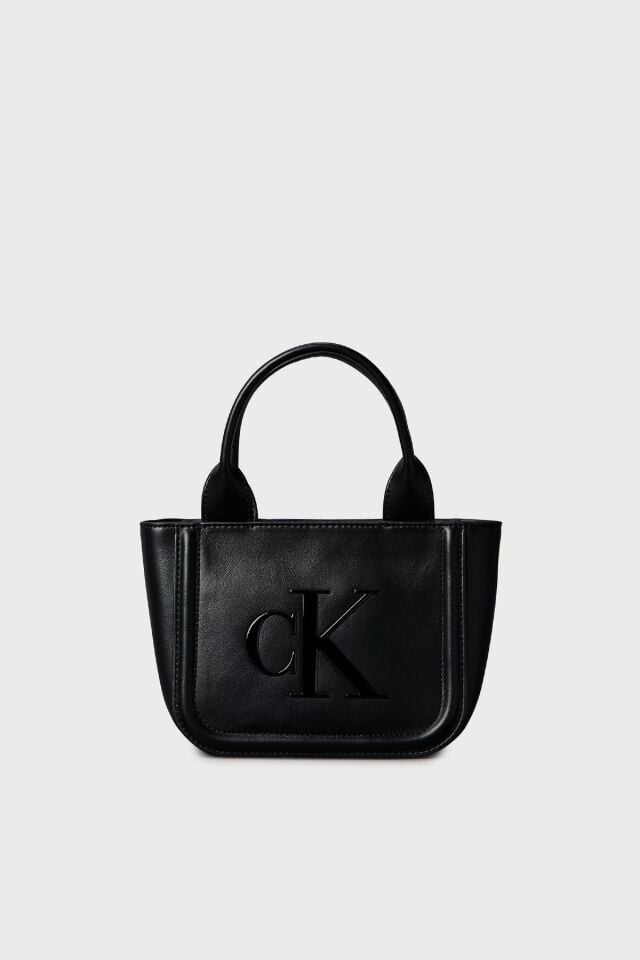 BOLD CK SMALL TOTE WITH STRAP