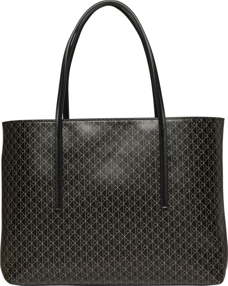 EMBLEM AOP SMALL TOTE