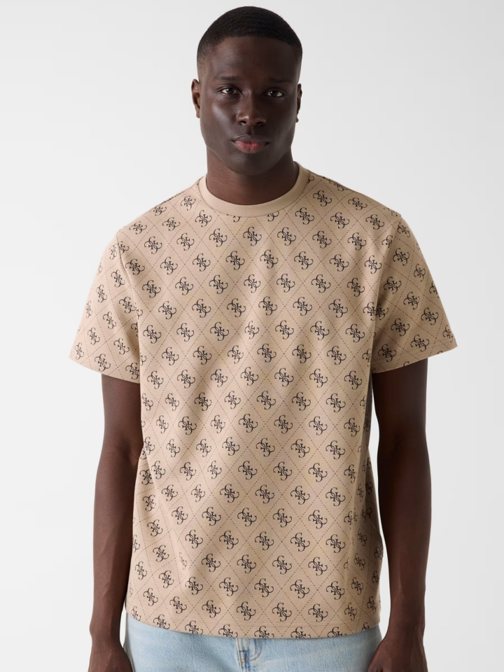 JACQUARD 4G LOGO BASKILI T-SHIRT