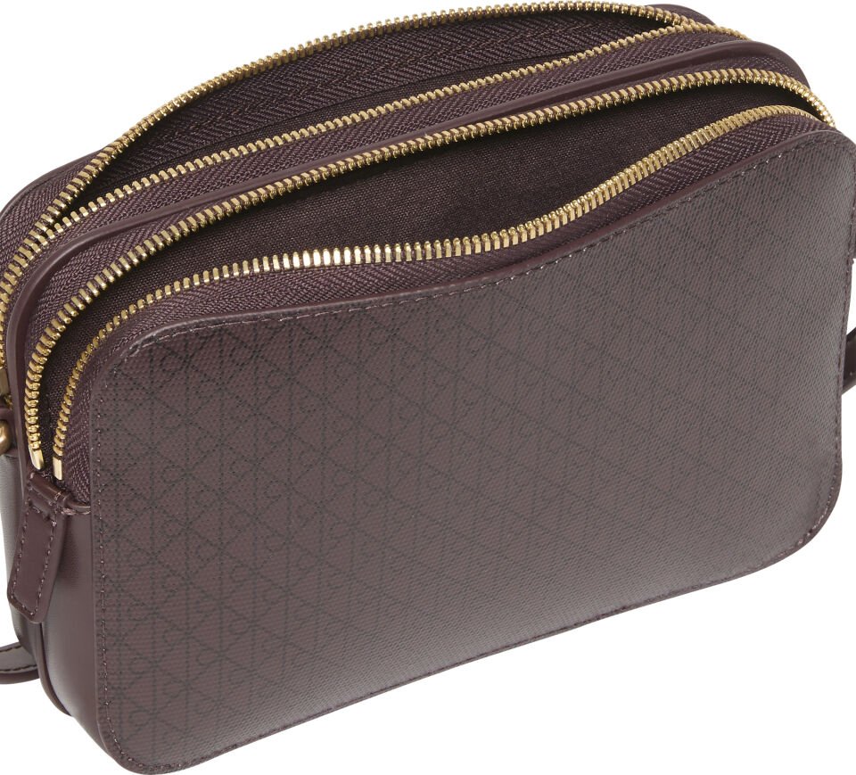 EMBLEM AOP ELONGATED CAMERA BAG