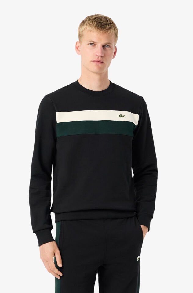 RENK BLOKLU SWEATSHIRT