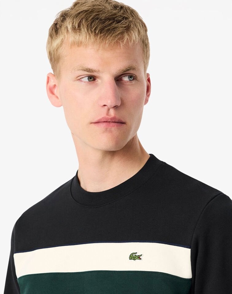 RENK BLOKLU SWEATSHIRT