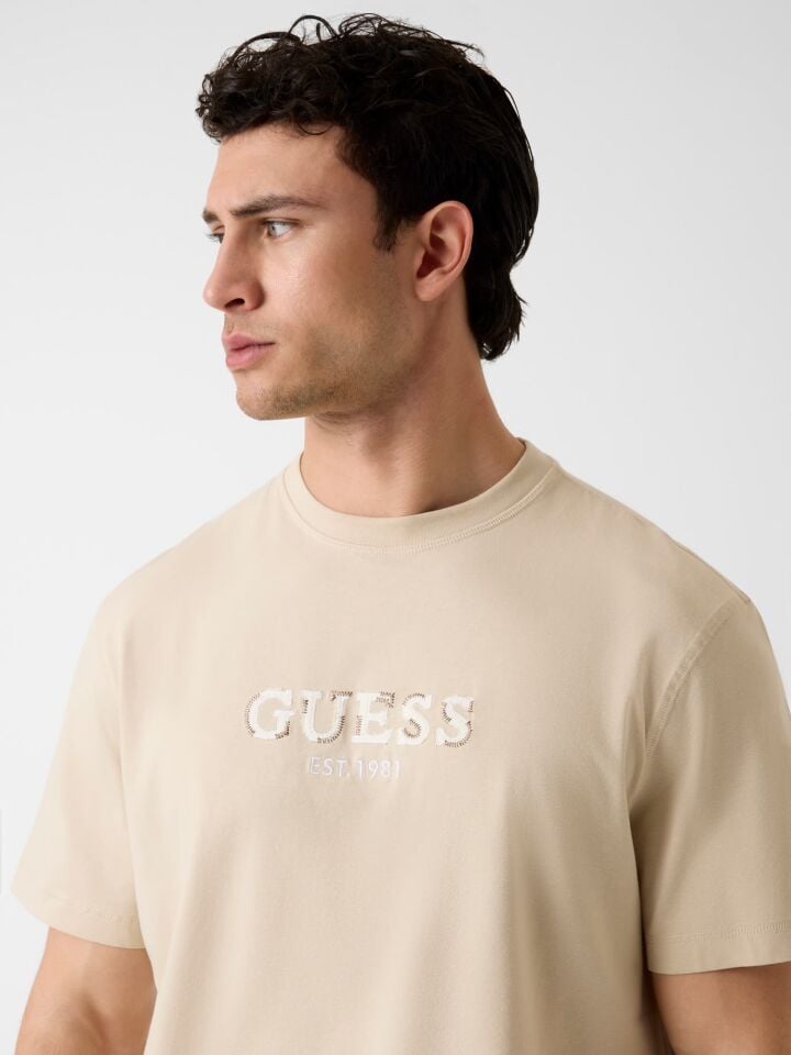 LOGO NAKIŞLI T-SHIRT