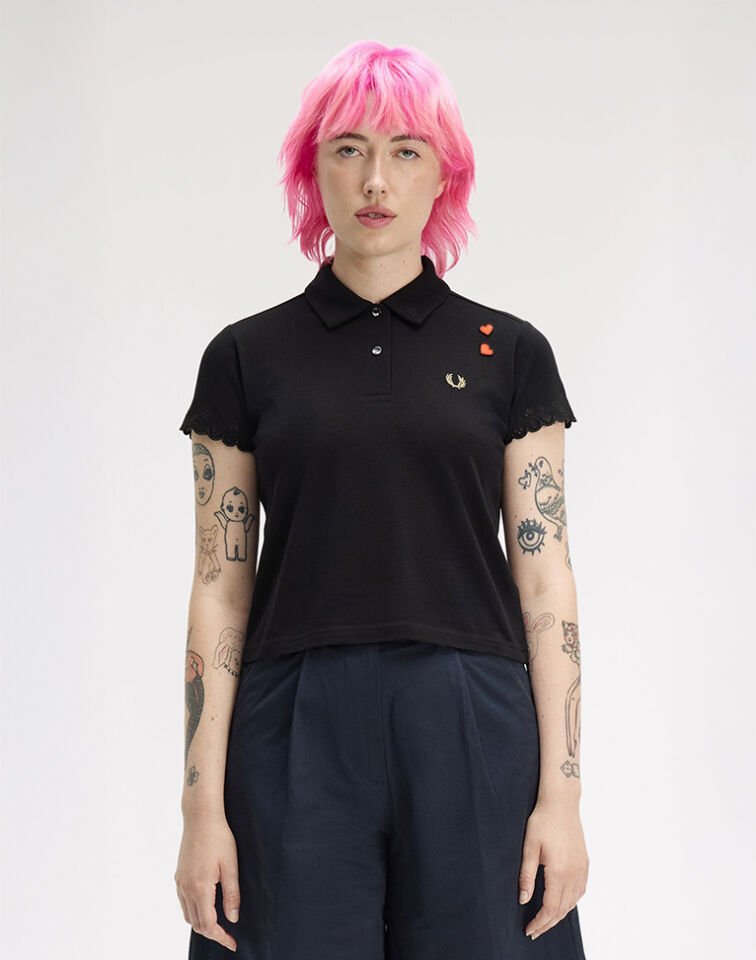 EMBROIDERED DETAIL POLO SHIRT