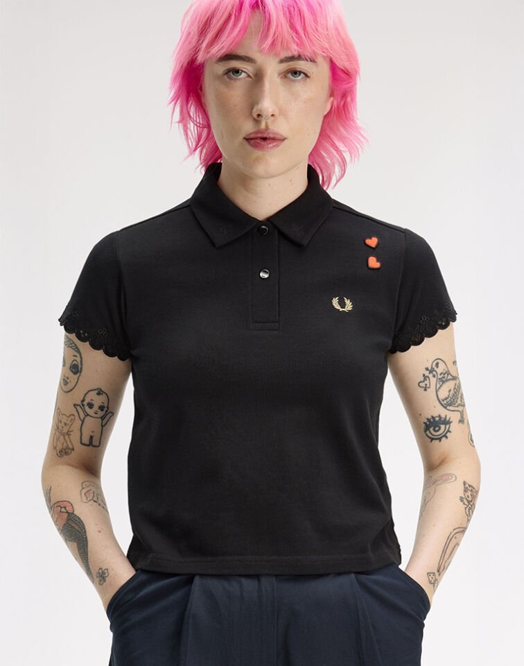EMBROIDERED DETAIL POLO SHIRT
