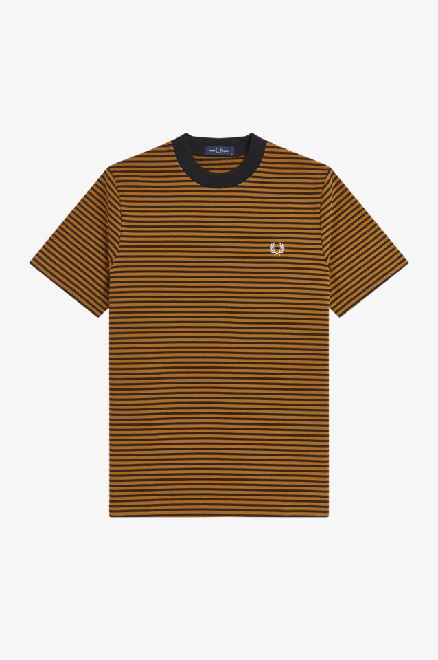 FINE STRIPE HEAVY WEIGHT T-SHIRT