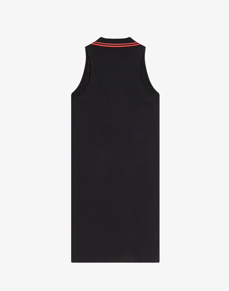 SLEEVELESS PIQUE DRESS