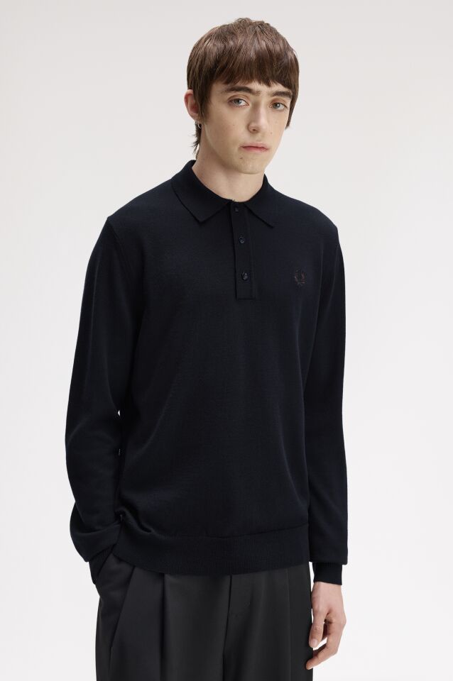 CLASSIC KNITTED SHIRT LS