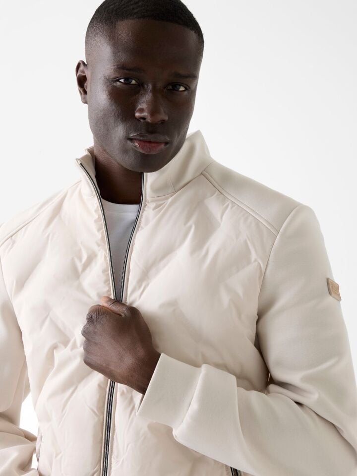 STRETCH QUILTED JACK - Erkek Mont