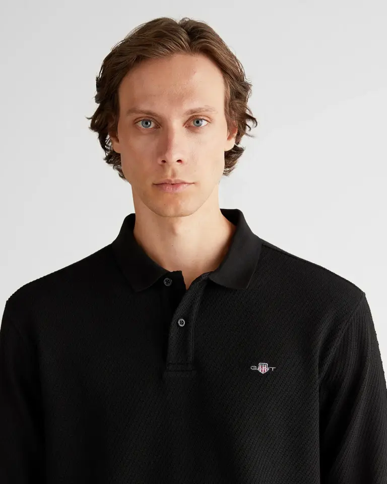 UZUN KOLLU POLO T-SHİRT