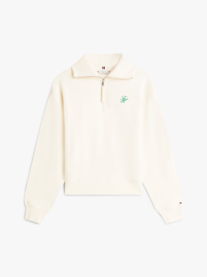 YARIM FERMUARLI SWEATSHIRT