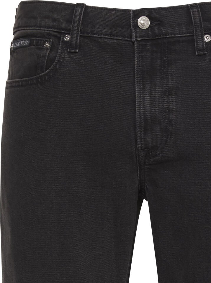 SLIM TAPER BLACK OIL SLICK JEAN