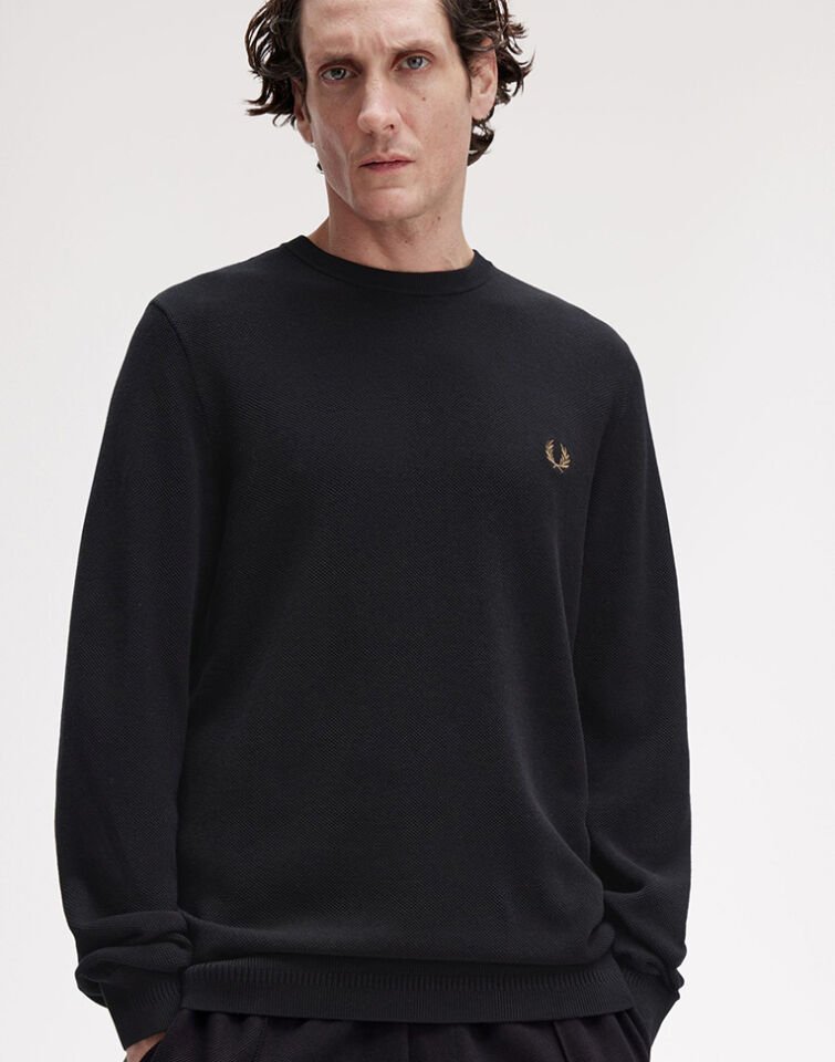 PIQUE STITCH JUMPER - Pike Örgü Pamuklu Kazak