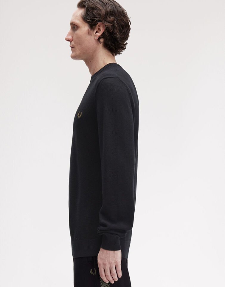 PIQUE STITCH JUMPER - Pike Örgü Pamuklu Kazak