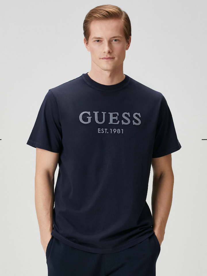 LOGO NAKIŞLI T-SHIRT