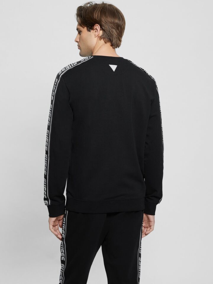 ARLO SWEATSHIRT - Logolu Şerit Detaylı Erkek Sweatshirt