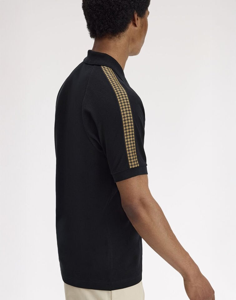 CROSS TAPE POLO SHIRT