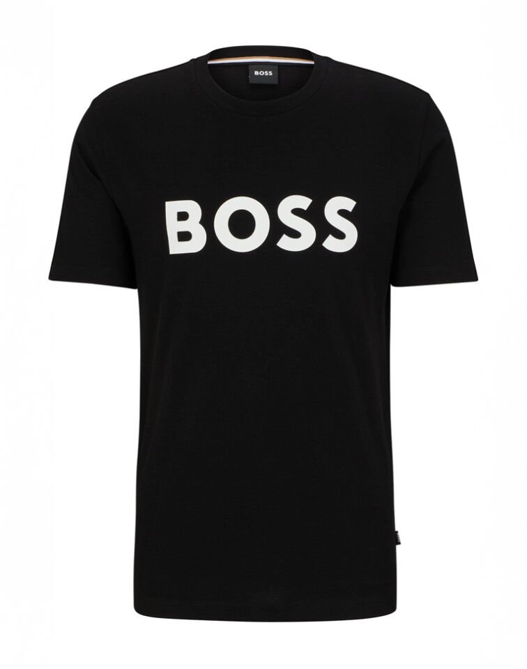 LOGOLU PAMUK T-SHIRT