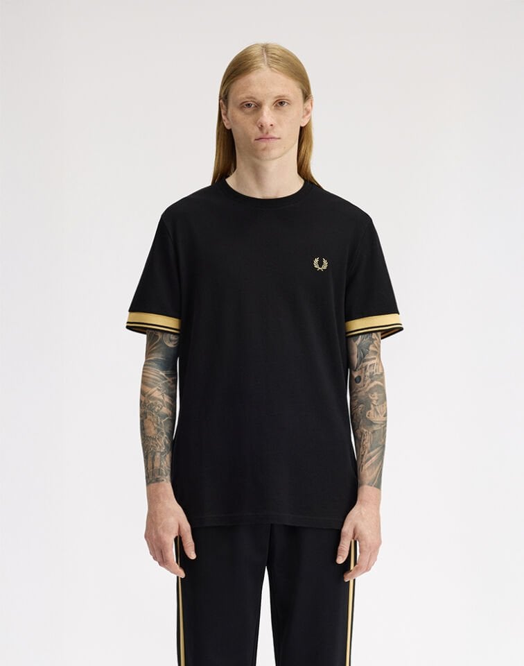 TWIN TIPPED CUFF T-SHIRT