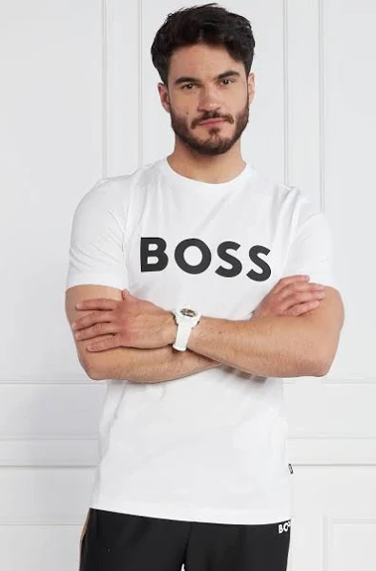 LOGOLU PAMUK T-SHIRT