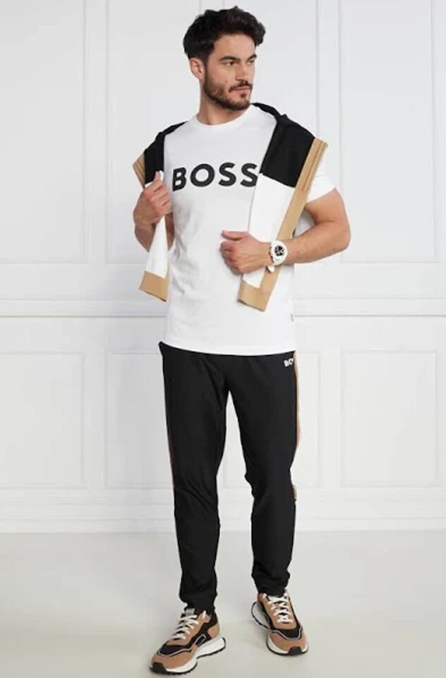 LOGOLU PAMUK T-SHIRT