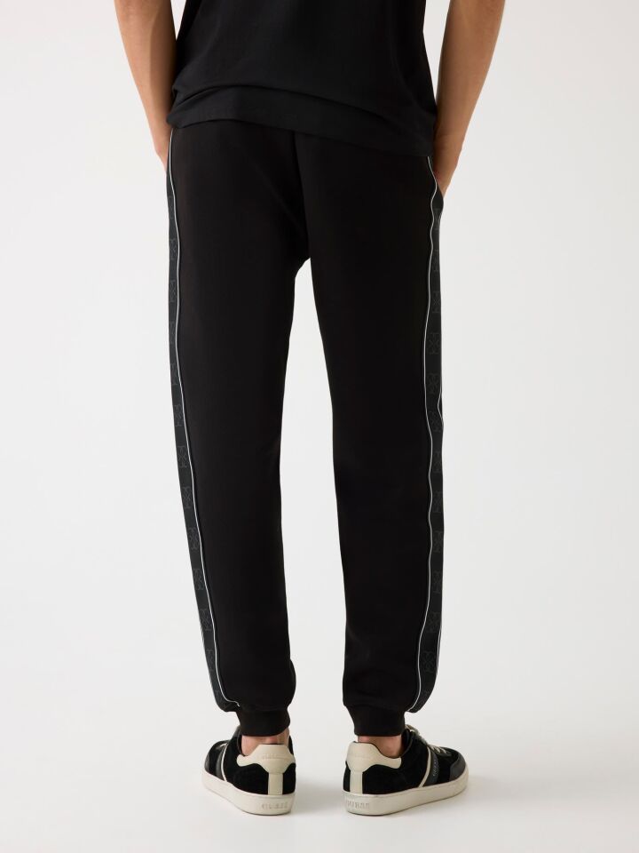 Guess Mickey Şerit Logulu Erkek Jogger Pantolon