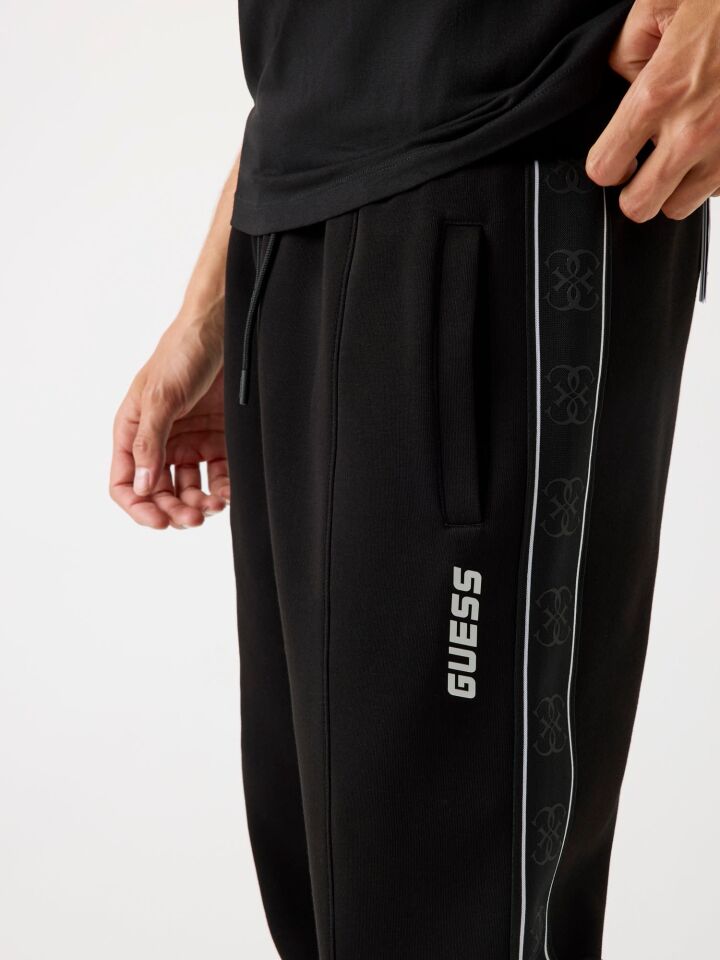 Guess Mickey Şerit Logulu Erkek Jogger Pantolon