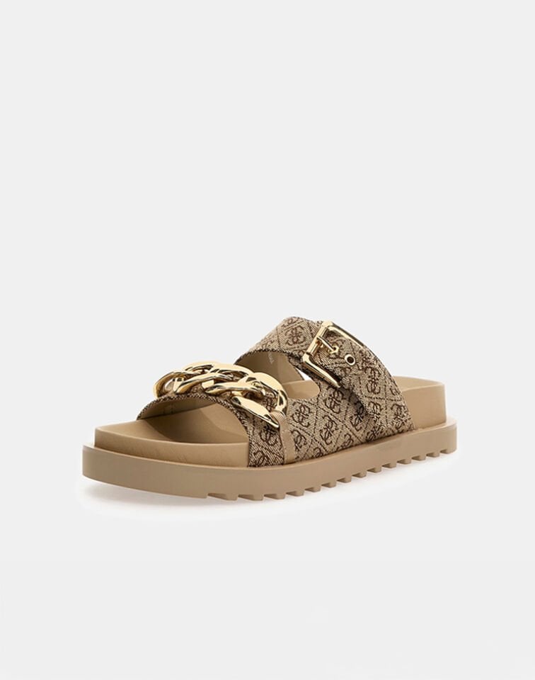 FATEMA2 SLIPPER - Logolu Kadın Terlik