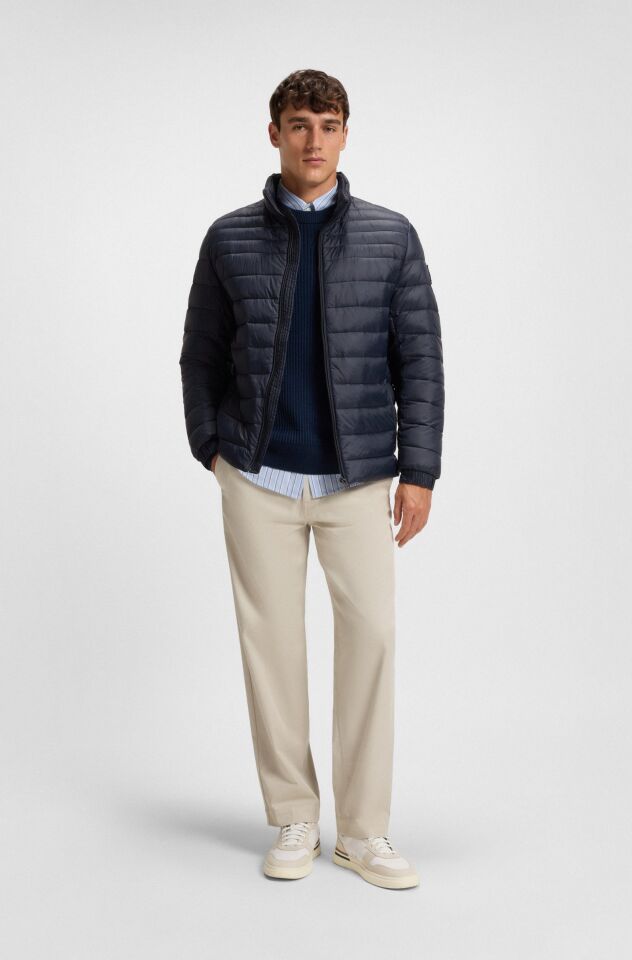 KATLANABİLİR PUFFER MONT 50 - Lacivert