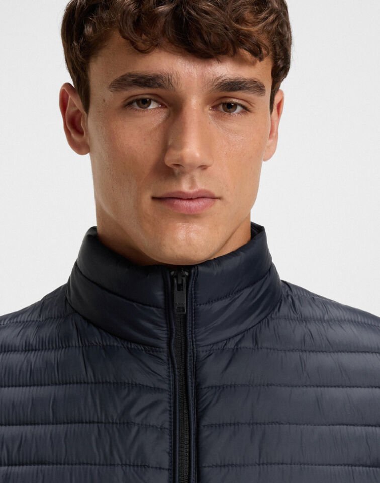 KATLANABİLİR PUFFER MONT 50 - Lacivert