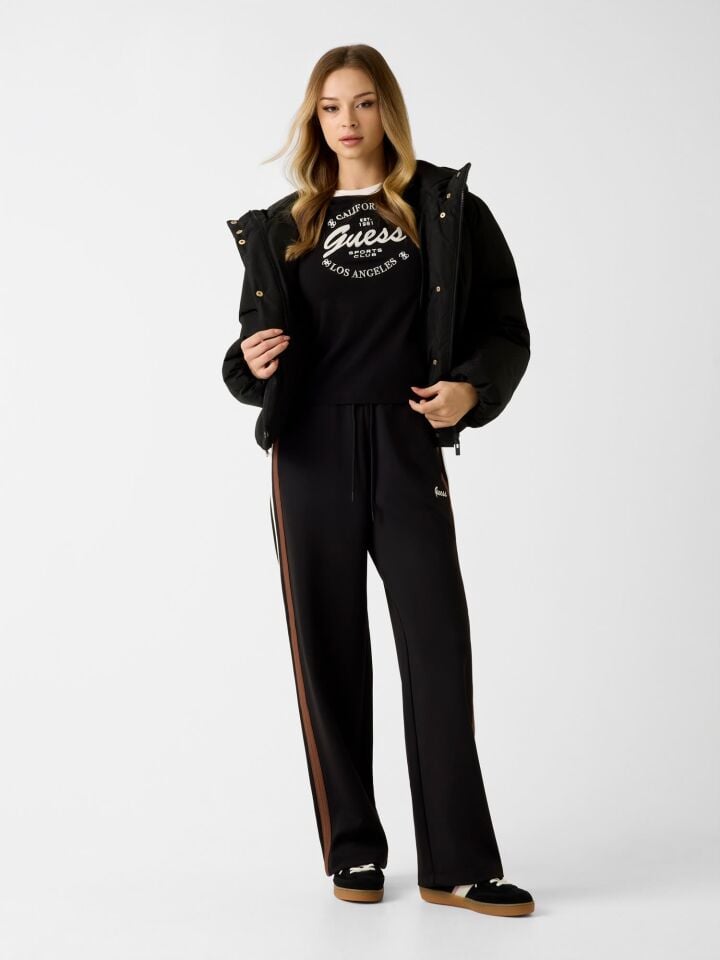 4G BOXY PUFFER JACKE - ECO POLY JACQUARD LOGO BONDED