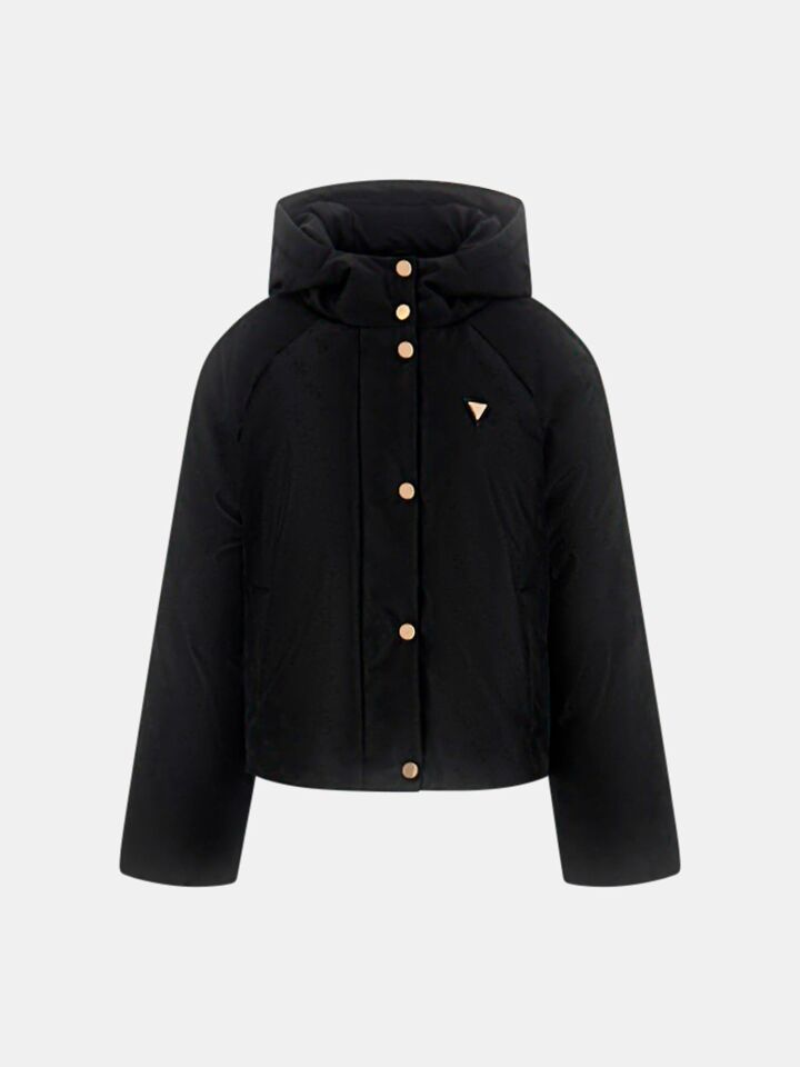 4G BOXY PUFFER JACKE - ECO POLY JACQUARD LOGO BONDED