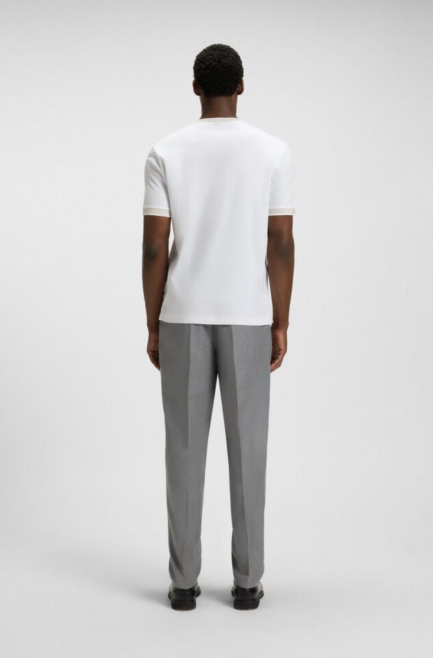 MERSERİZE PAMUK T-SHİRT