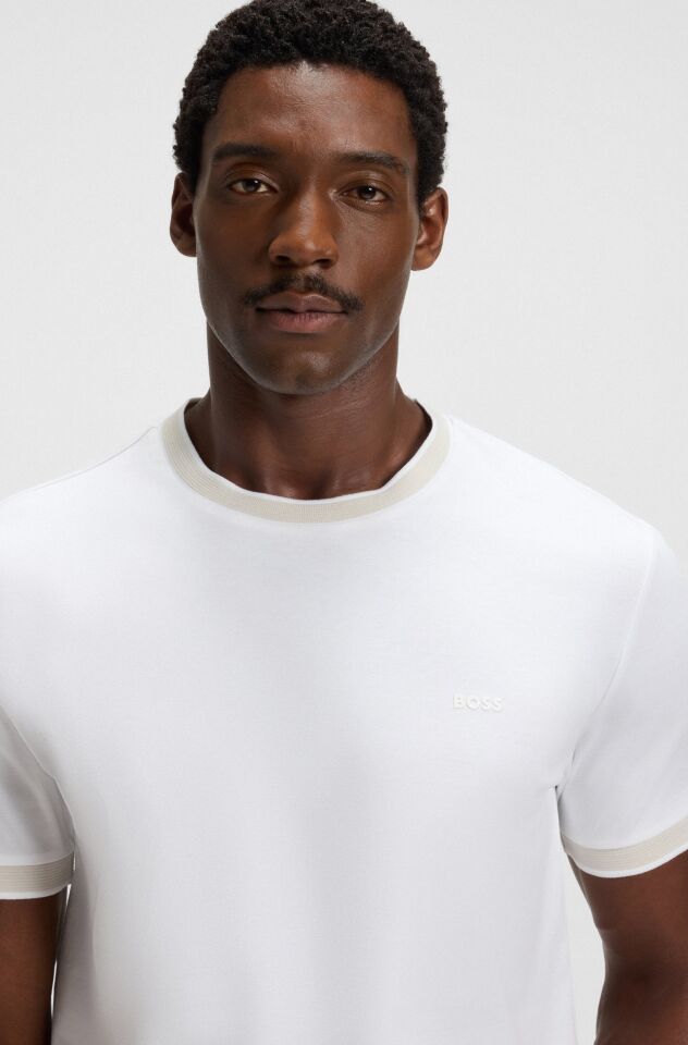 MERSERİZE PAMUK T-SHİRT