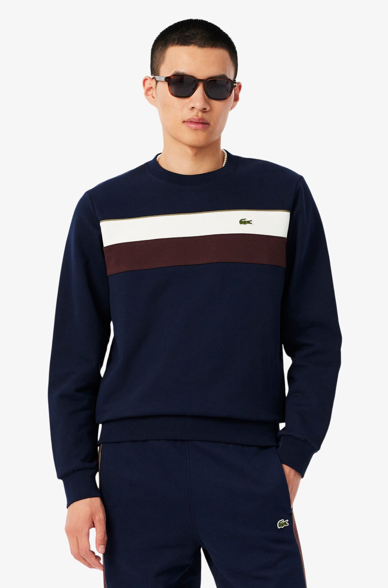 RENK BLOKLU SWEATSHIRT