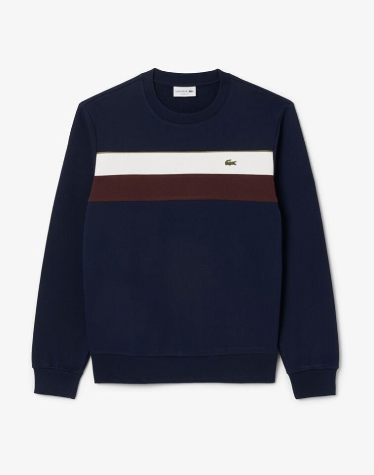 RENK BLOKLU SWEATSHIRT