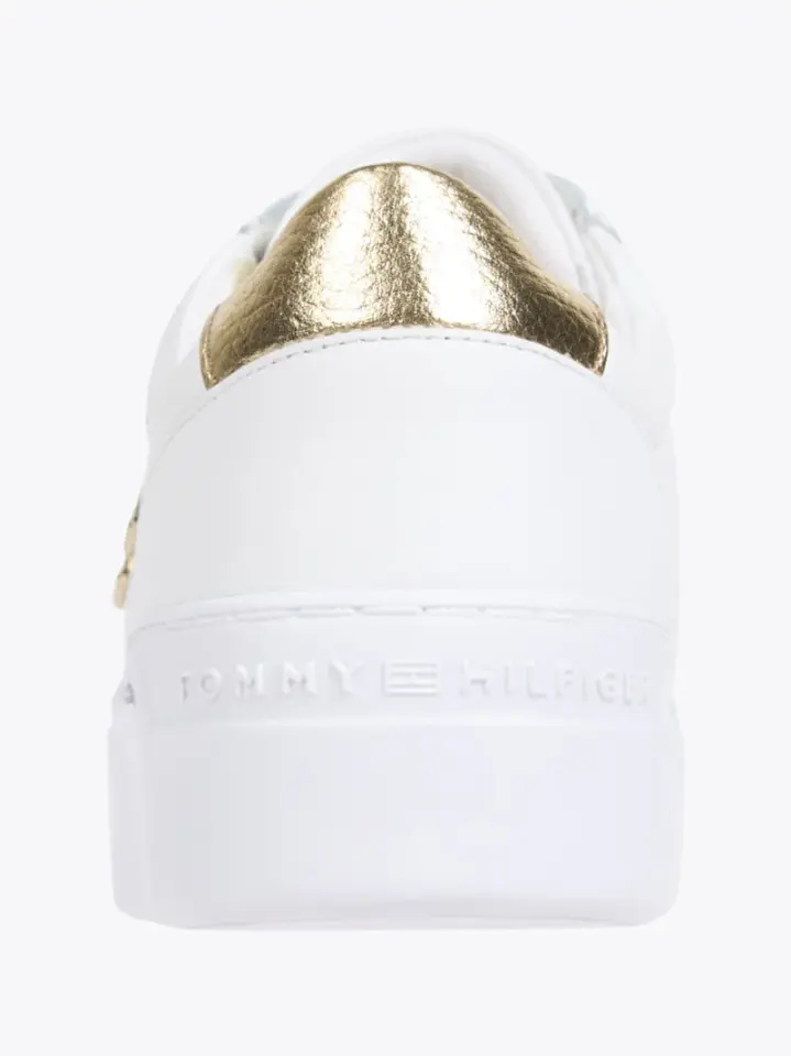 PLATFORM SNEAKER METALLICS - Beyaz Spor Ayakkabı