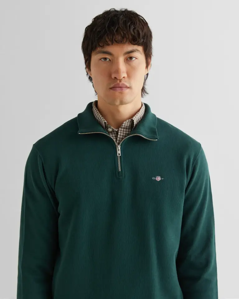 YARIM FERMUARLI SWEATSHIRT