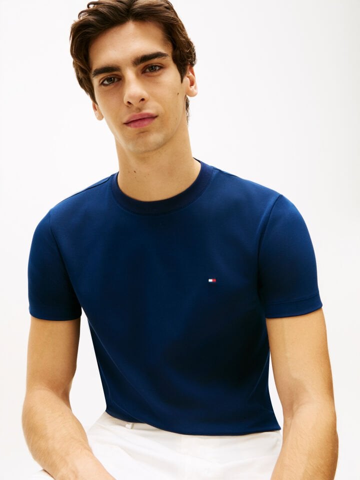 LUXURY INTERLOCK TEE