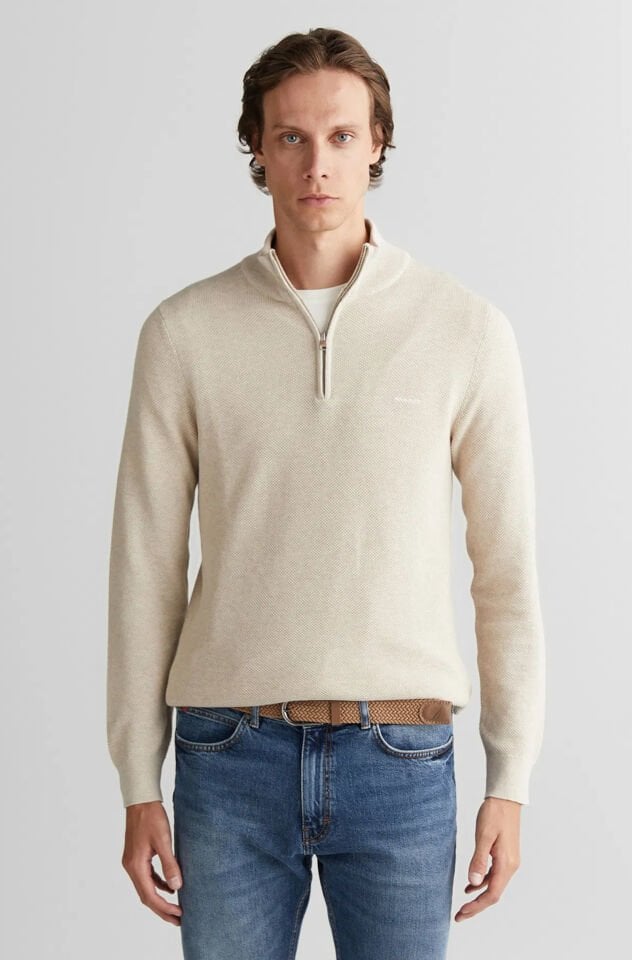 YARIM FERMUARLI TRİKO