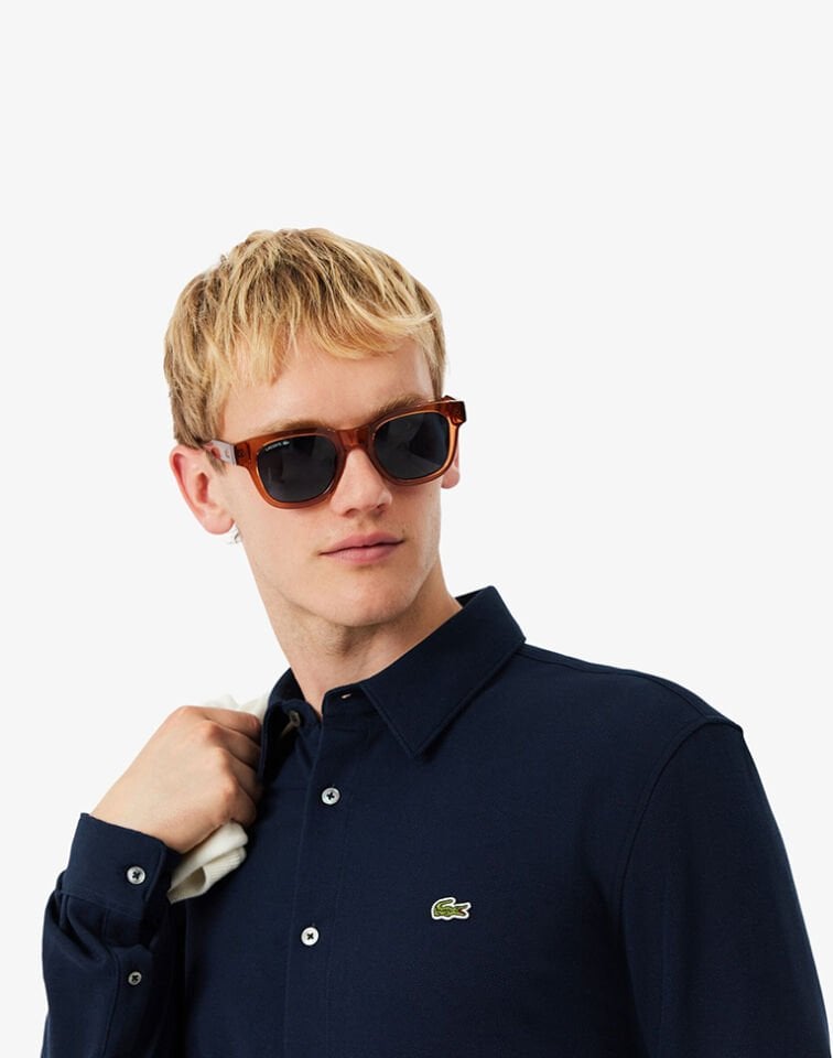 SLİM FİT PAMUK PİKE GÖMLEK