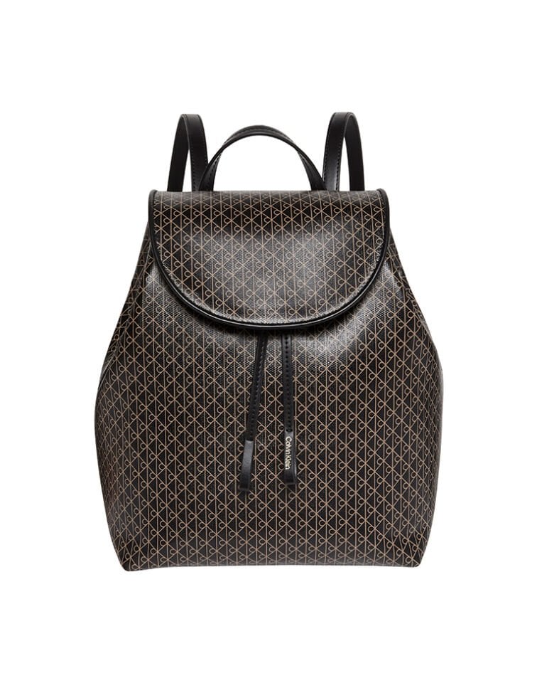 EMBLEM AOP FLAP BACKPACK