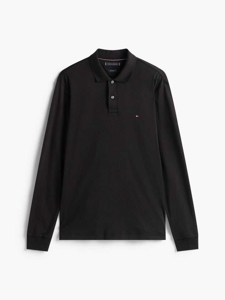 L/S LIQUID COTTON REG POLO
