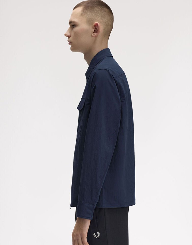 ZIP THROUGH OVERSHIRT - Fermuarlı Gömlek Ceket