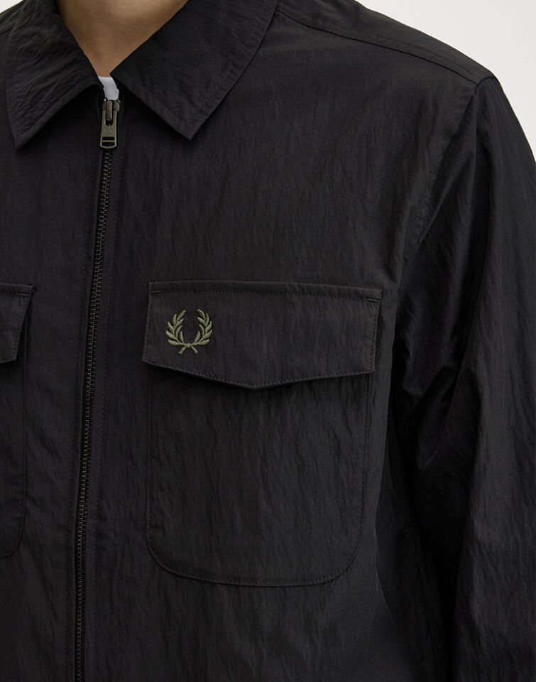ZIP THROUGH OVERSHIRT - Fermuarlı Gömlek Ceket